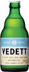 Vedett Extra White fles van 0,33 liter Vedett Extra White fles van 0,33 liter
